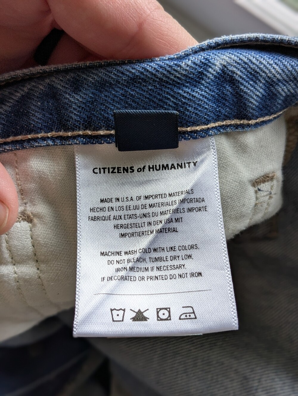 Citizens of Humanity Neve Low Slung Relaxed Jeans Size 32 100% Cotton